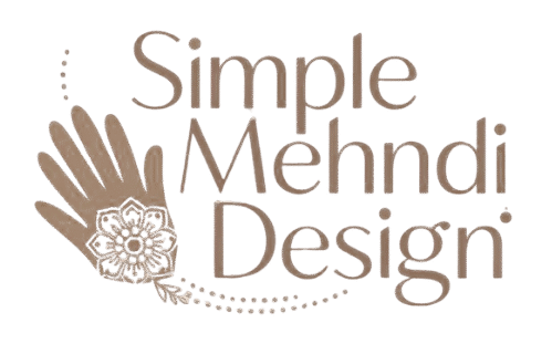 Simple Mehndi Design Logo