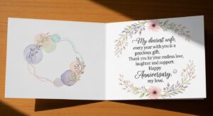 heart touching anniversary wishes for wife
